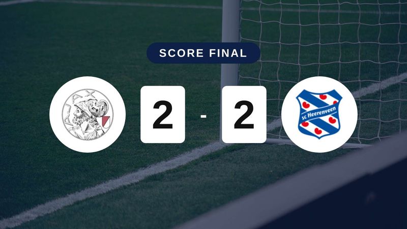 Résumé du match Ajax vs SC Heerenveen du 16 août 2026