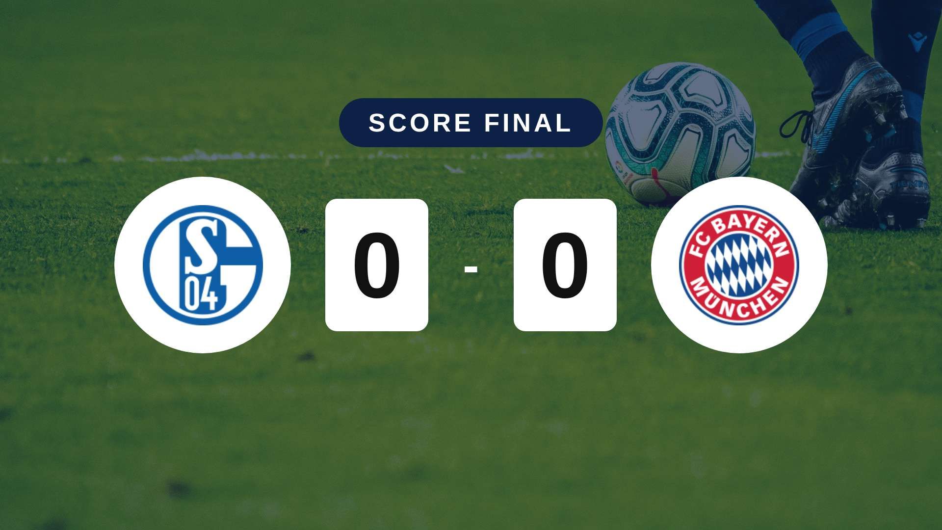 Résumé du match Schalke 04 vs FC Bayern München du 5 septembre 2026
