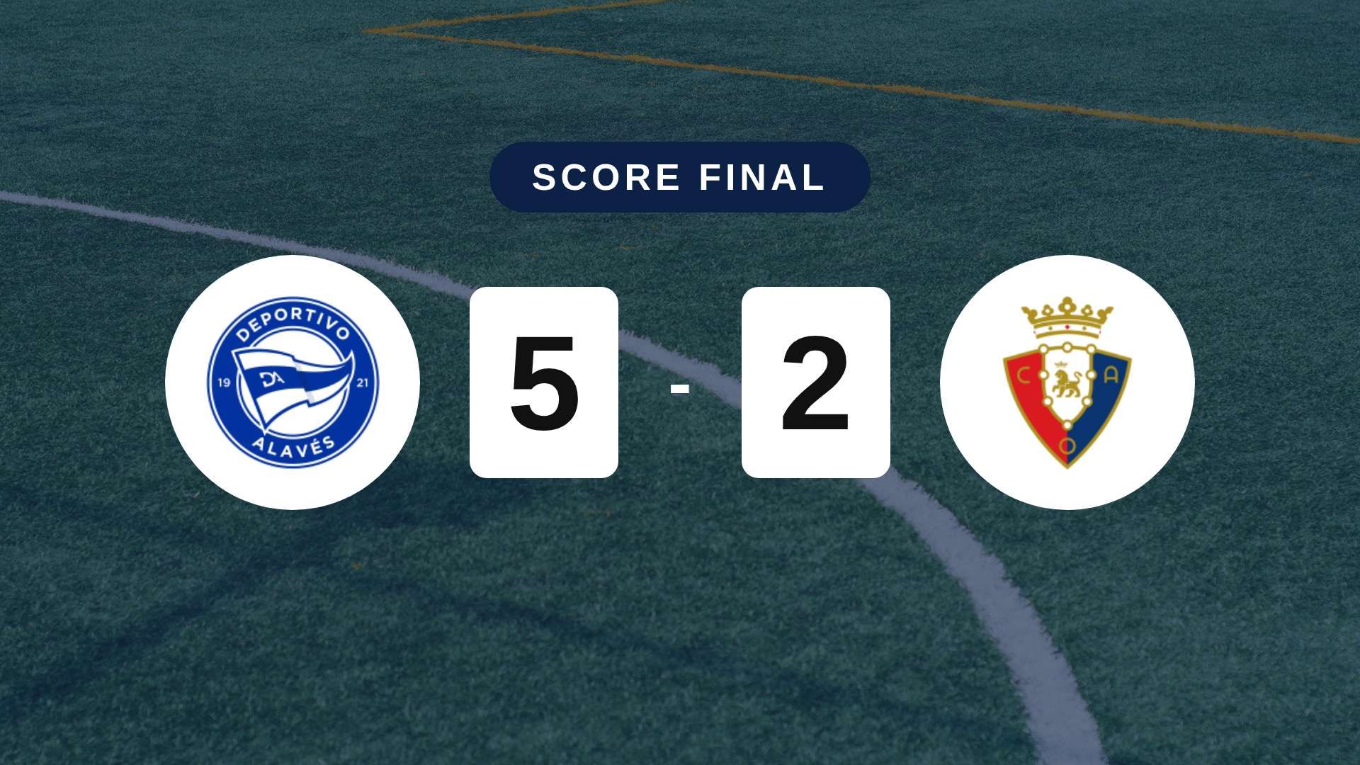 Résumé du match Deportivo Alavés vs Osasuna du 6 septembre 2026