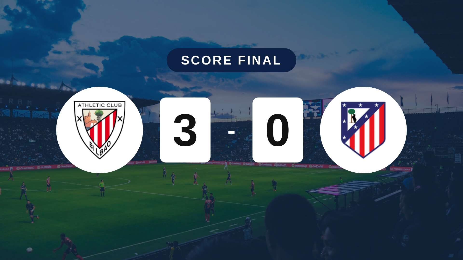 Résumé du match Athletic Club vs Atlético de Madrid du 5 septembre 2026