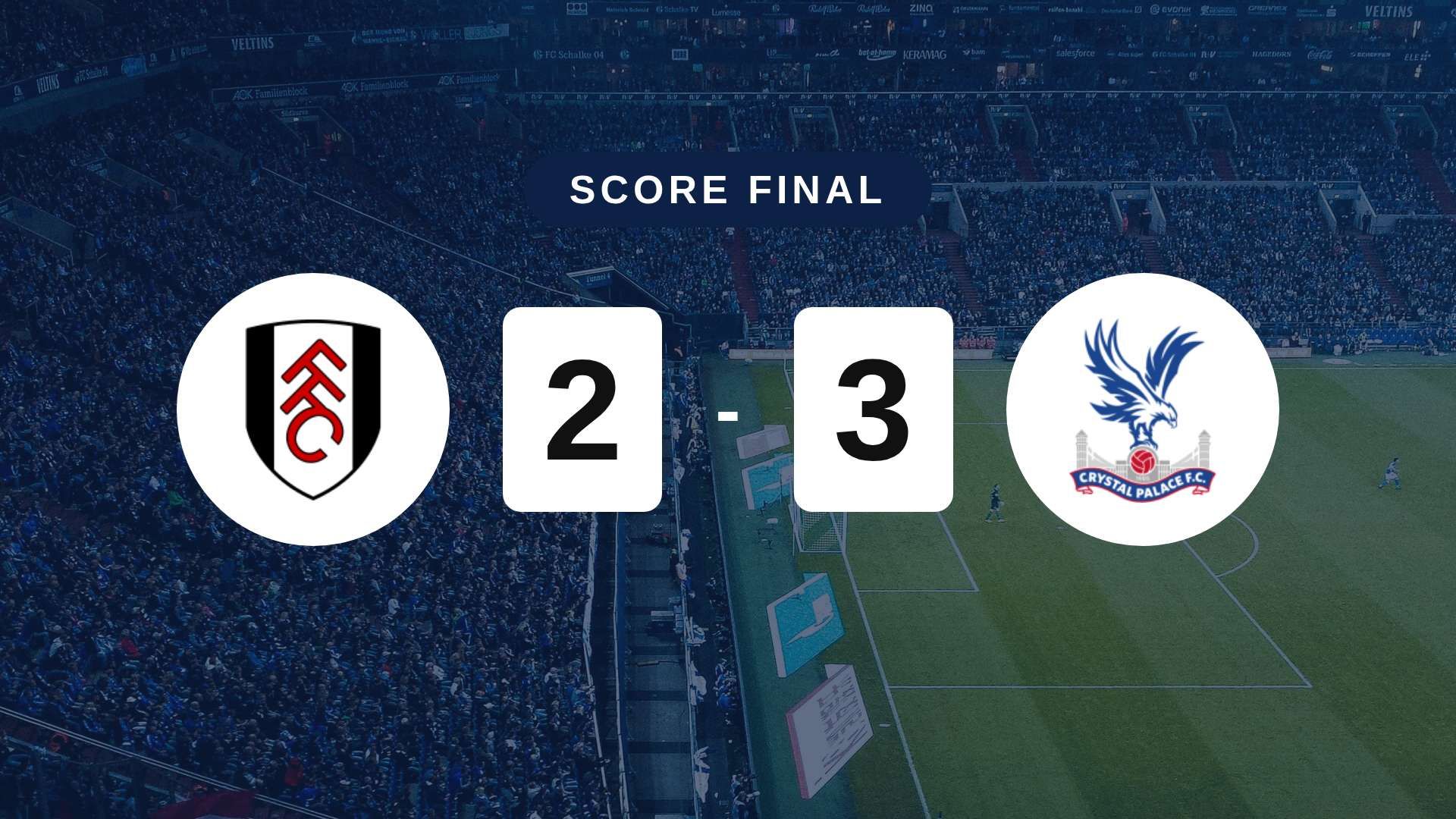 Résumé du match Fulham vs Crystal Palace du 5 septembre 2026