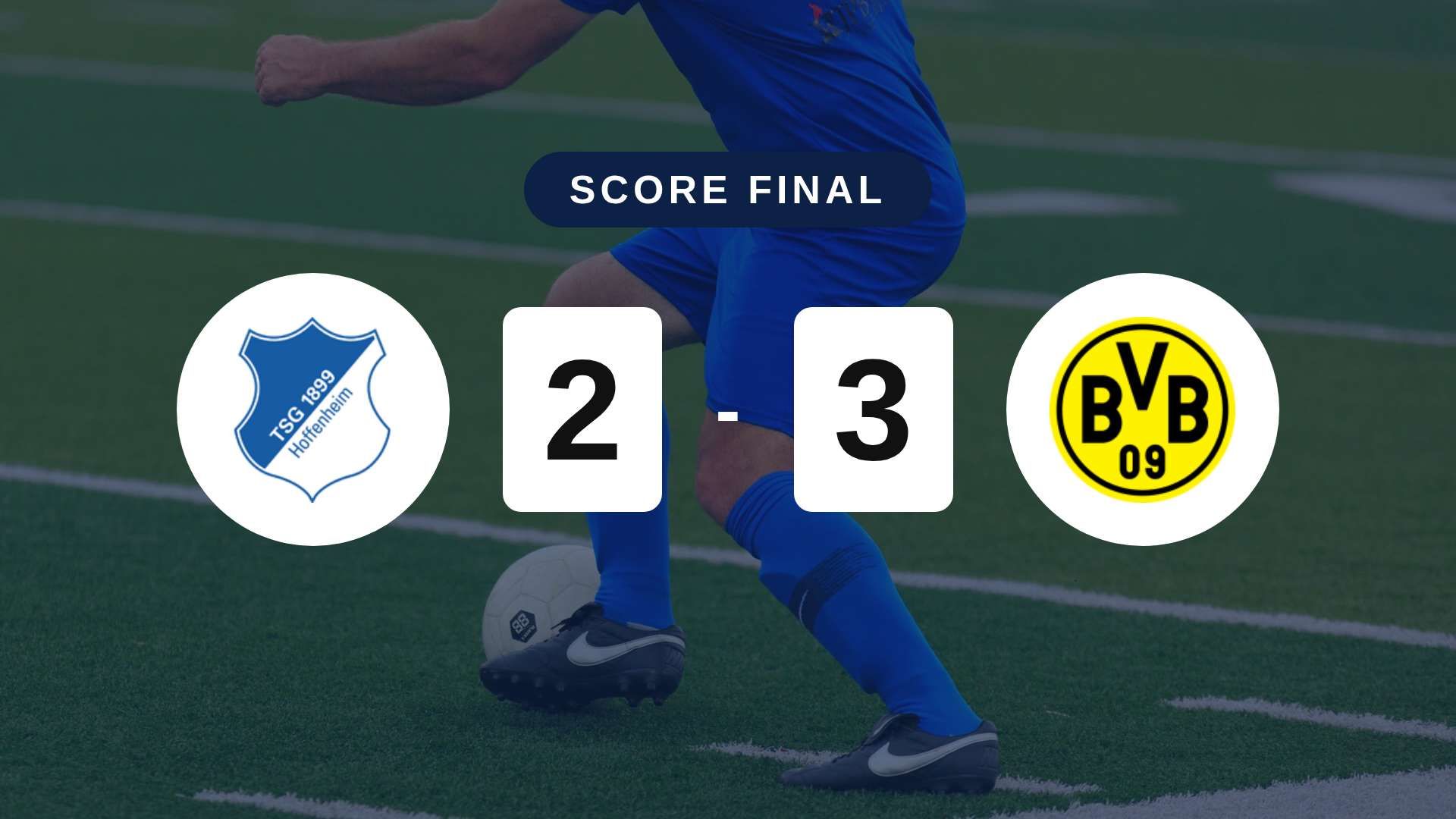 Résumé du match TSG Hoffenheim vs Borussia Dortmund du 5 septembre 2026