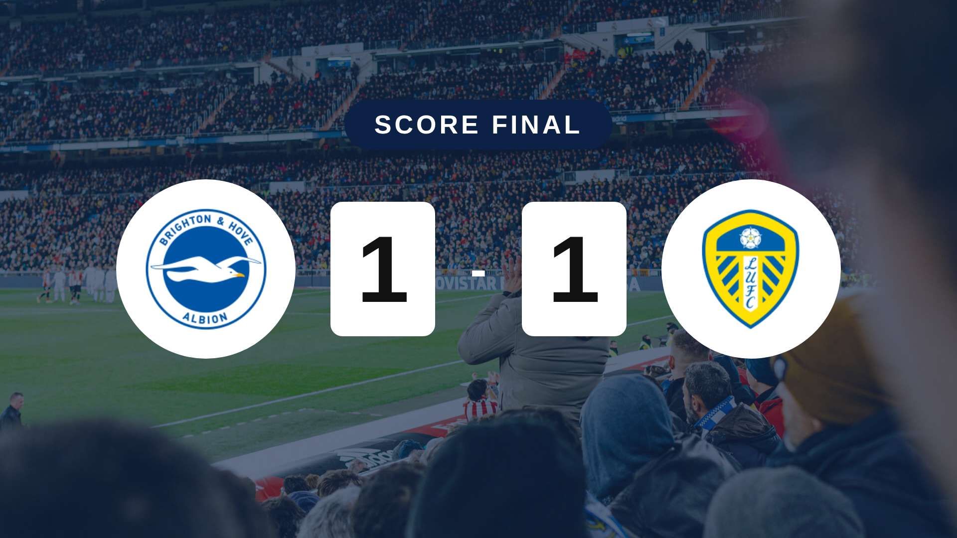 Résumé du match Brighton & Hove Albion vs Leeds United du 5 septembre 2026