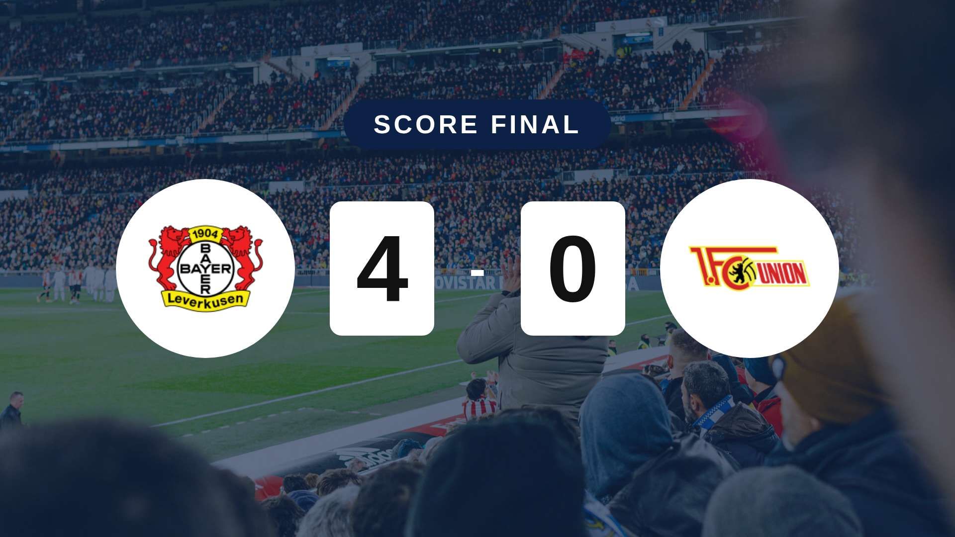 Résumé du match Bayer 04 Leverkusen vs FC Union Berlin du 5 septembre 2026