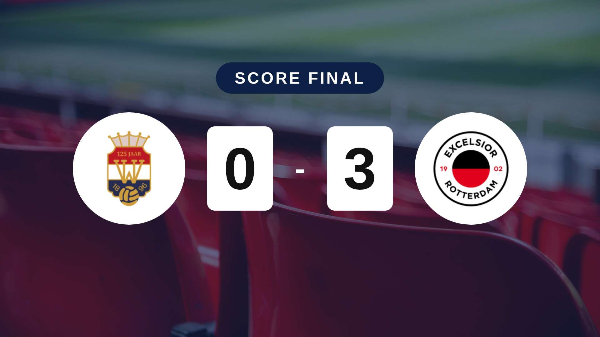 Résumé du match Willem II vs Excelsior du 5 septembre 2026