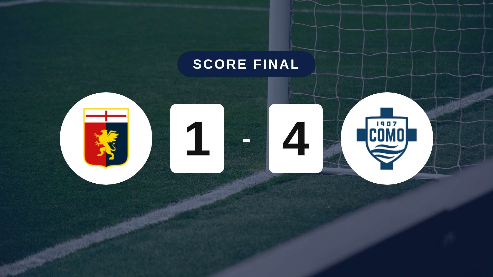 Résumé du match Genoa vs Como du 4 septembre 2026