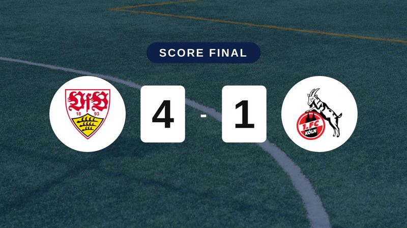 Résumé du match VfB Stuttgart vs FC Köln du 4 septembre 2026