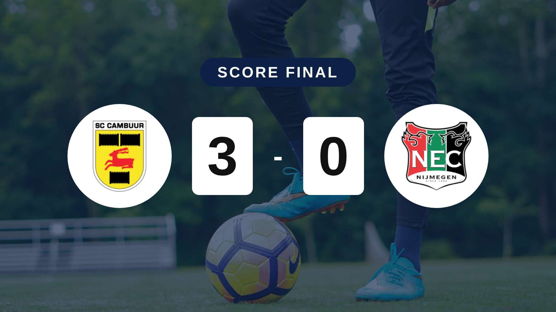 Résumé du match SC Cambuur vs NEC Nijmegen du 12 septembre 2026