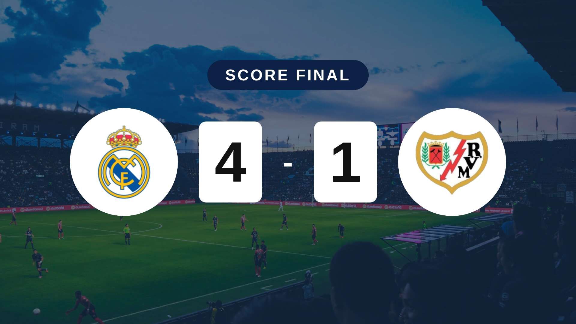 Résumé du match Real Madrid vs Rayo Vallecano du 12 septembre 2026