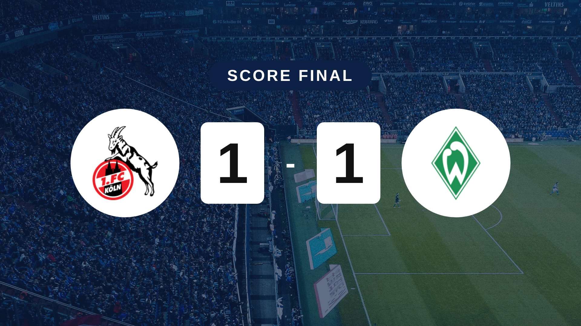 Résumé du match FC Köln vs (F)erder Bremen du 12 septembre 2026