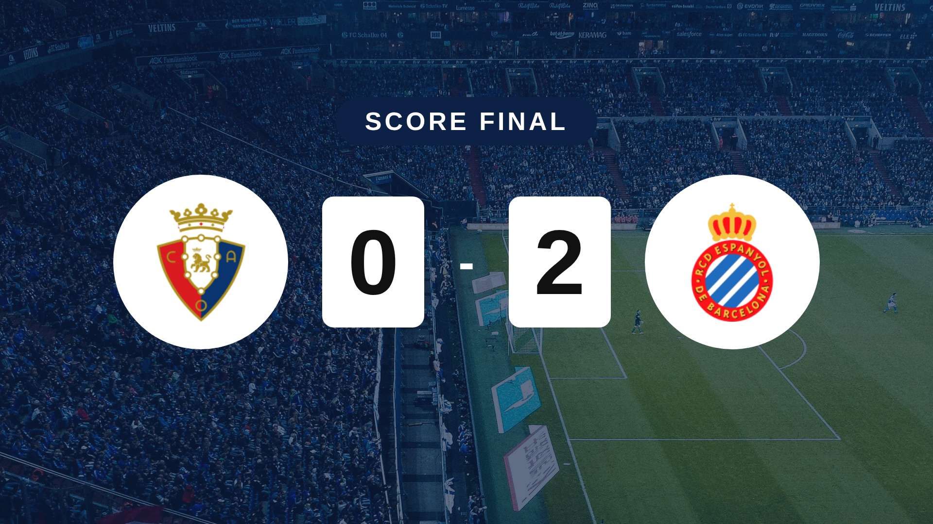 Résumé du match Osasuna vs Espanyol du 12 septembre 2026
