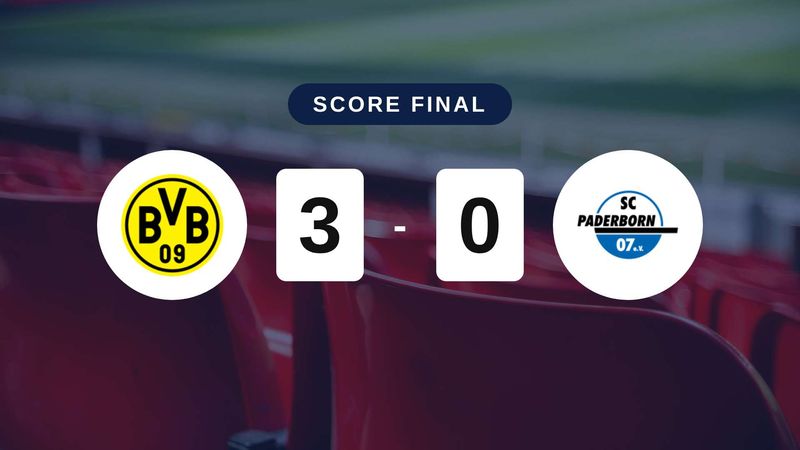 Résumé du match Borussia Dortmund vs Paderborn du 12 septembre 2026