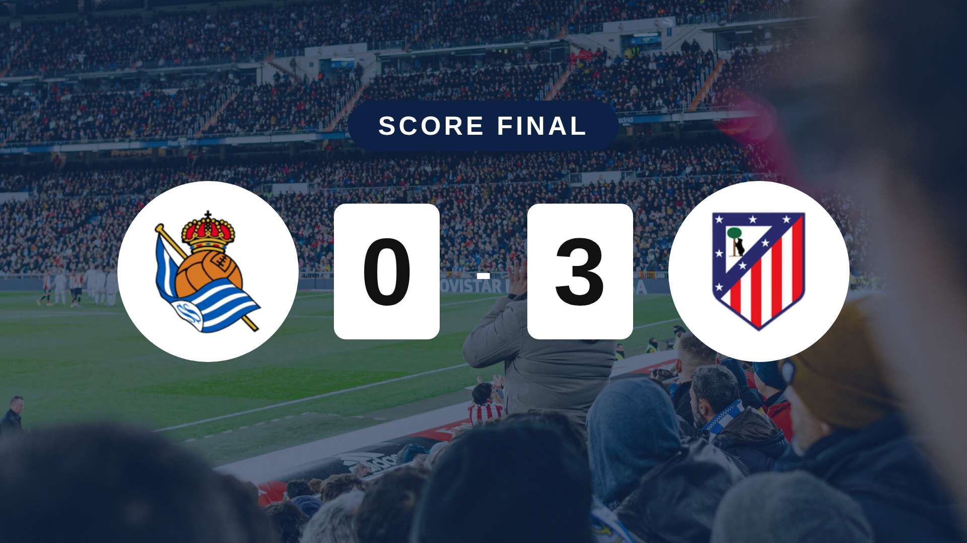 Résumé du match Real Sociedad vs Atlético de Madrid du 13 septembre 2026