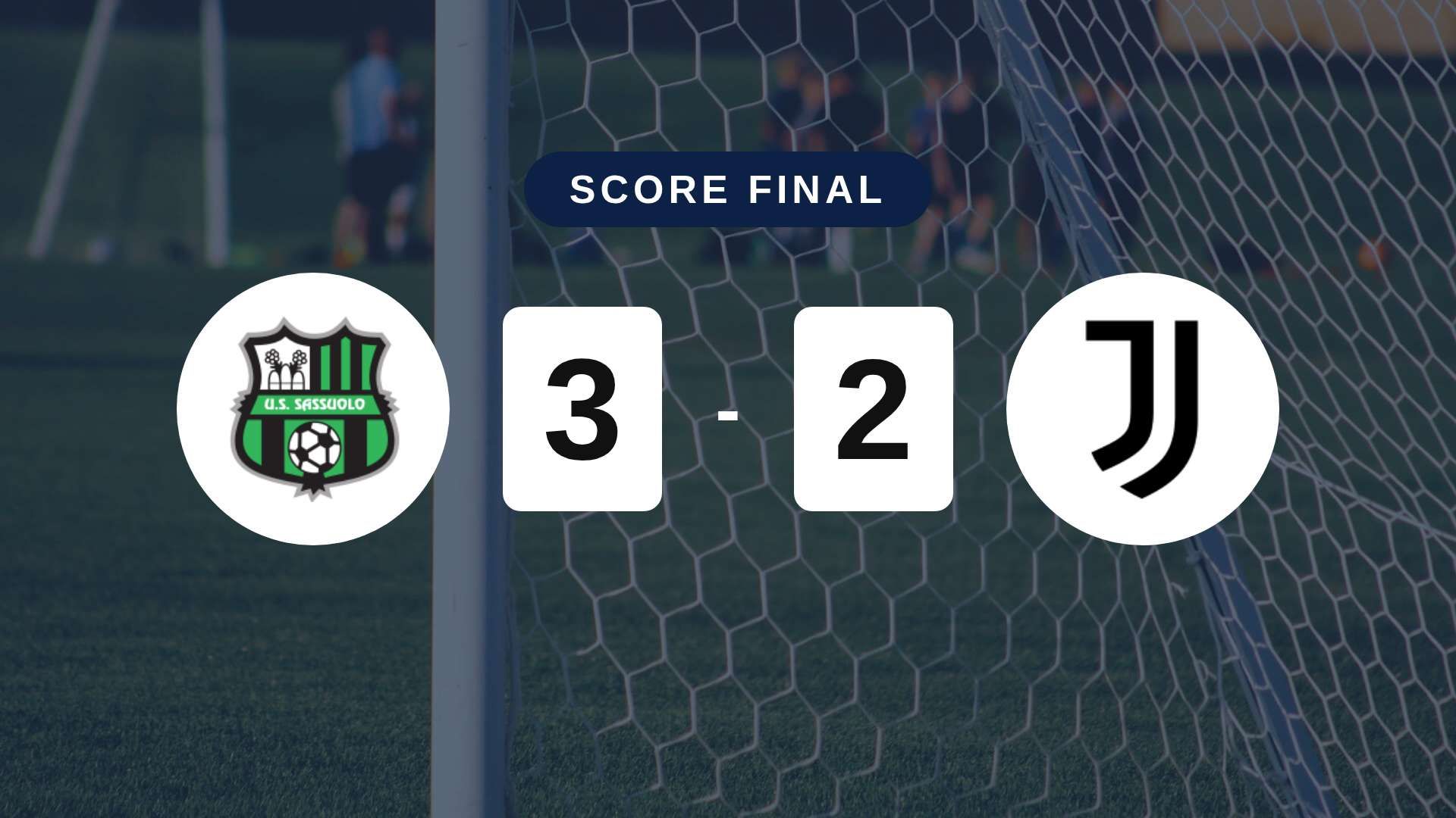 Résumé du match Sassuolo vs Juventus du 13 septembre 2026