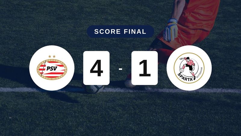 Résumé du match PSV vs Sparta Rotterdam du 13 septembre 2026
