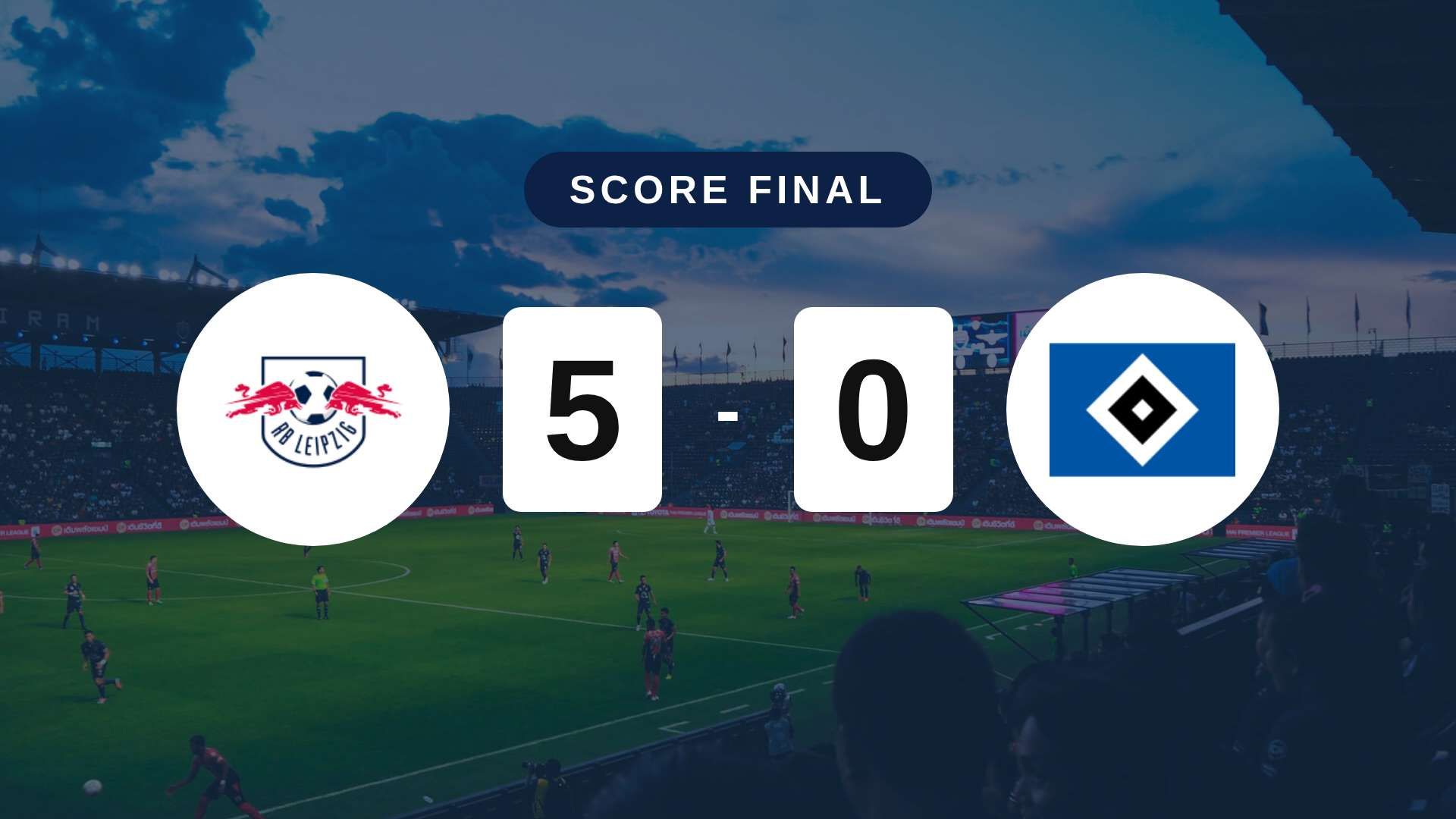 Résumé du match RB Leipzig vs Hamburger SV du 13 septembre 2026