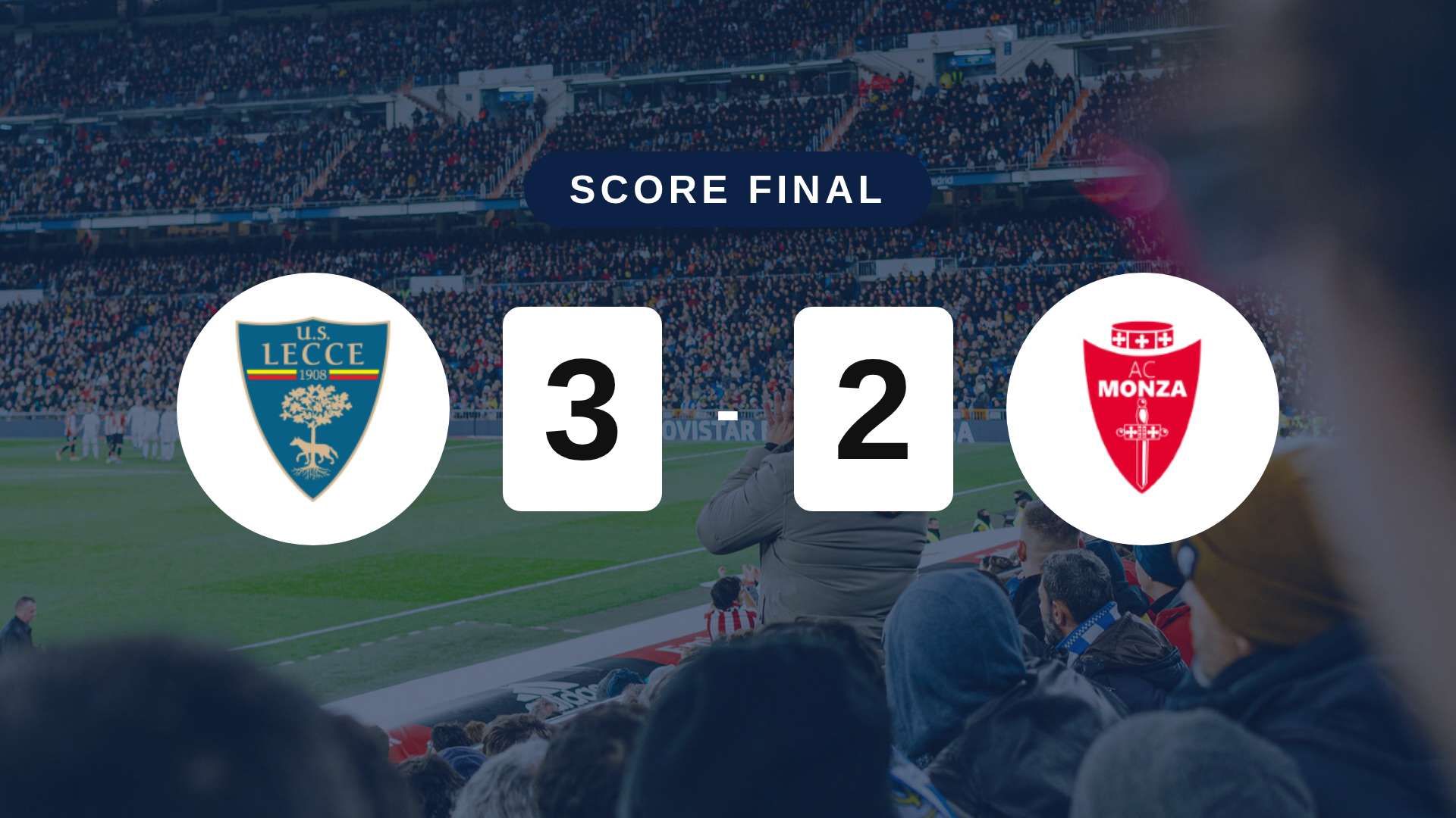 Résumé du match Lecce vs Monza du 13 septembre 2026