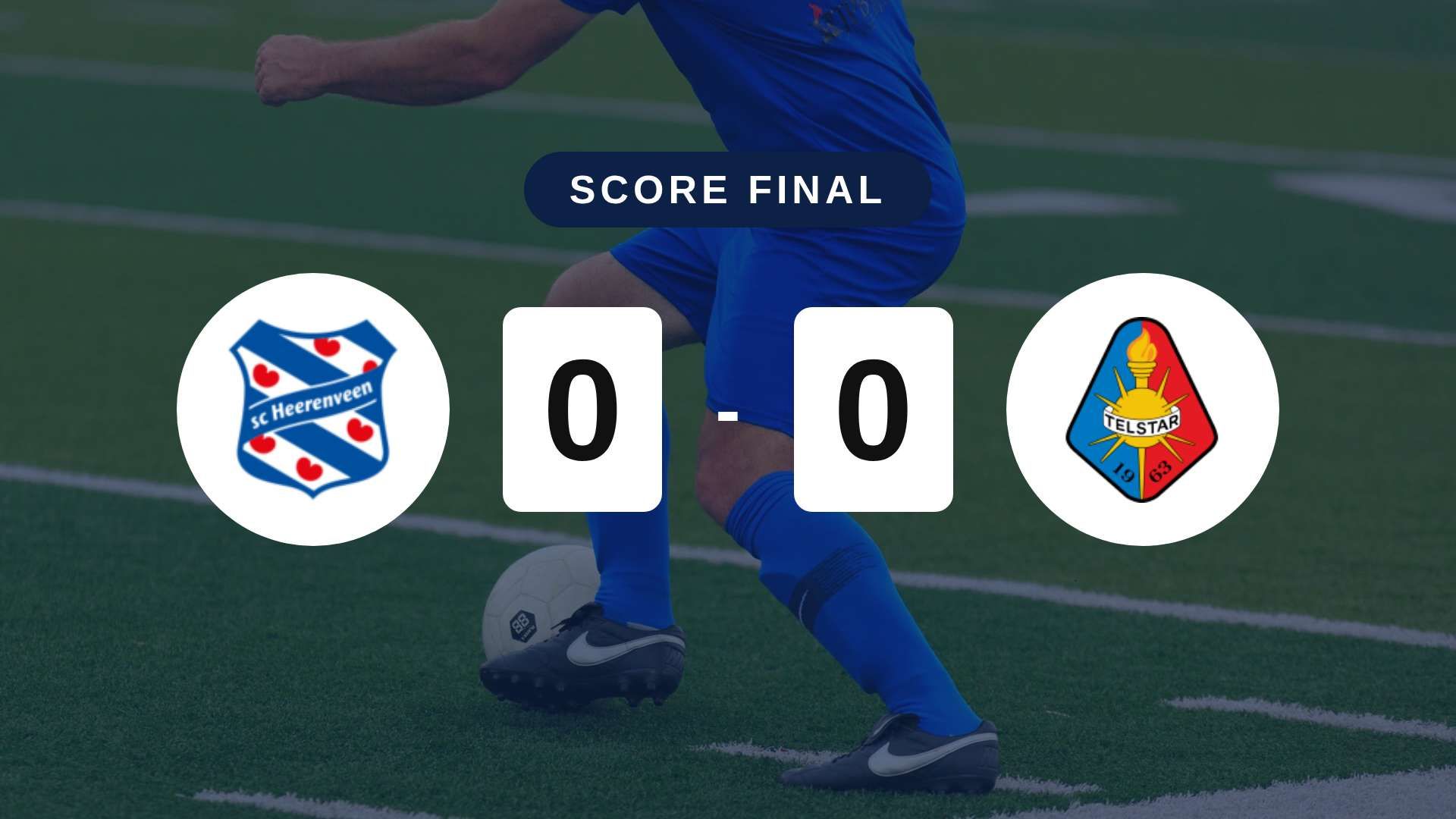 Résumé du match SC Heerenveen vs Telstar du 13 septembre 2026