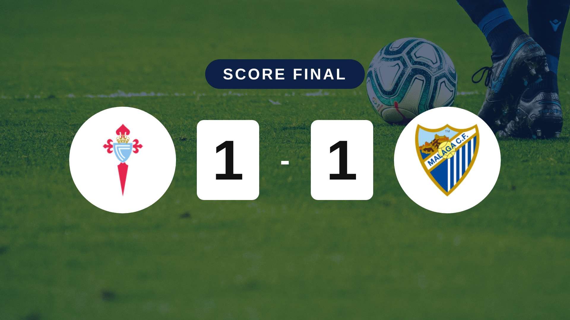 Résumé du match Celta de Vigo vs Málaga du 13 septembre 2026