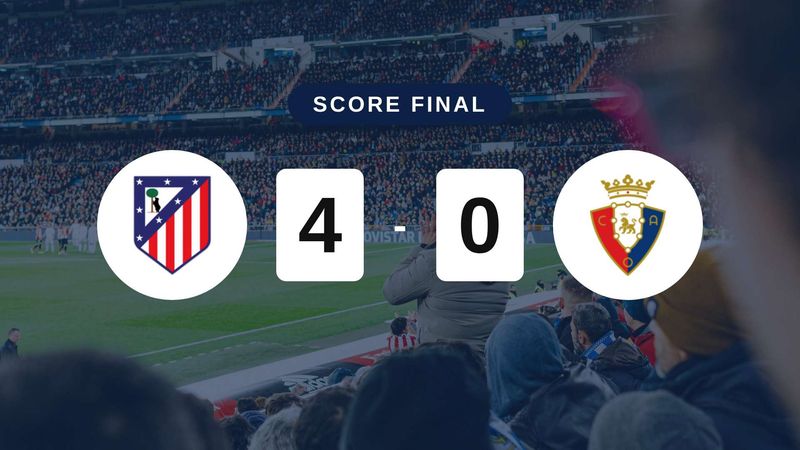 Résumé du match Atlético de Madrid vs Osasuna du 16 septembre 2026