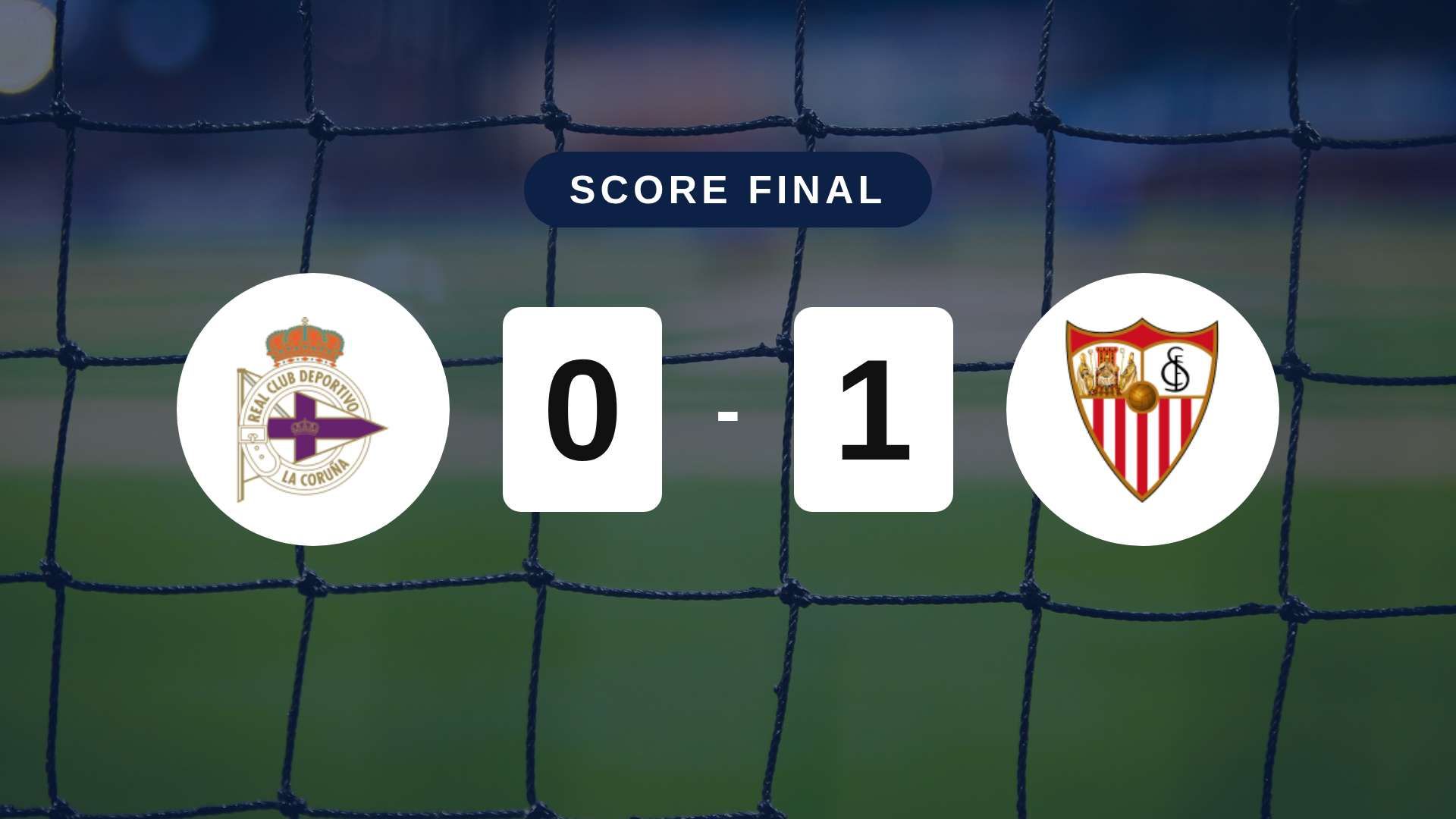 Résumé du match Deportivo A Coruña vs Sevilla du 16 septembre 2026