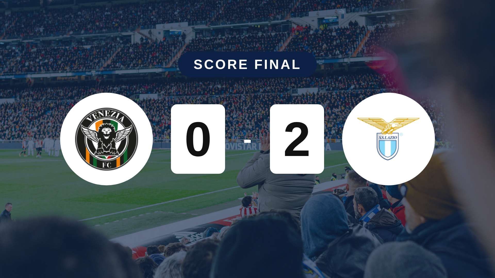 Résumé du match Venezia vs Lazio du 19 septembre 2026