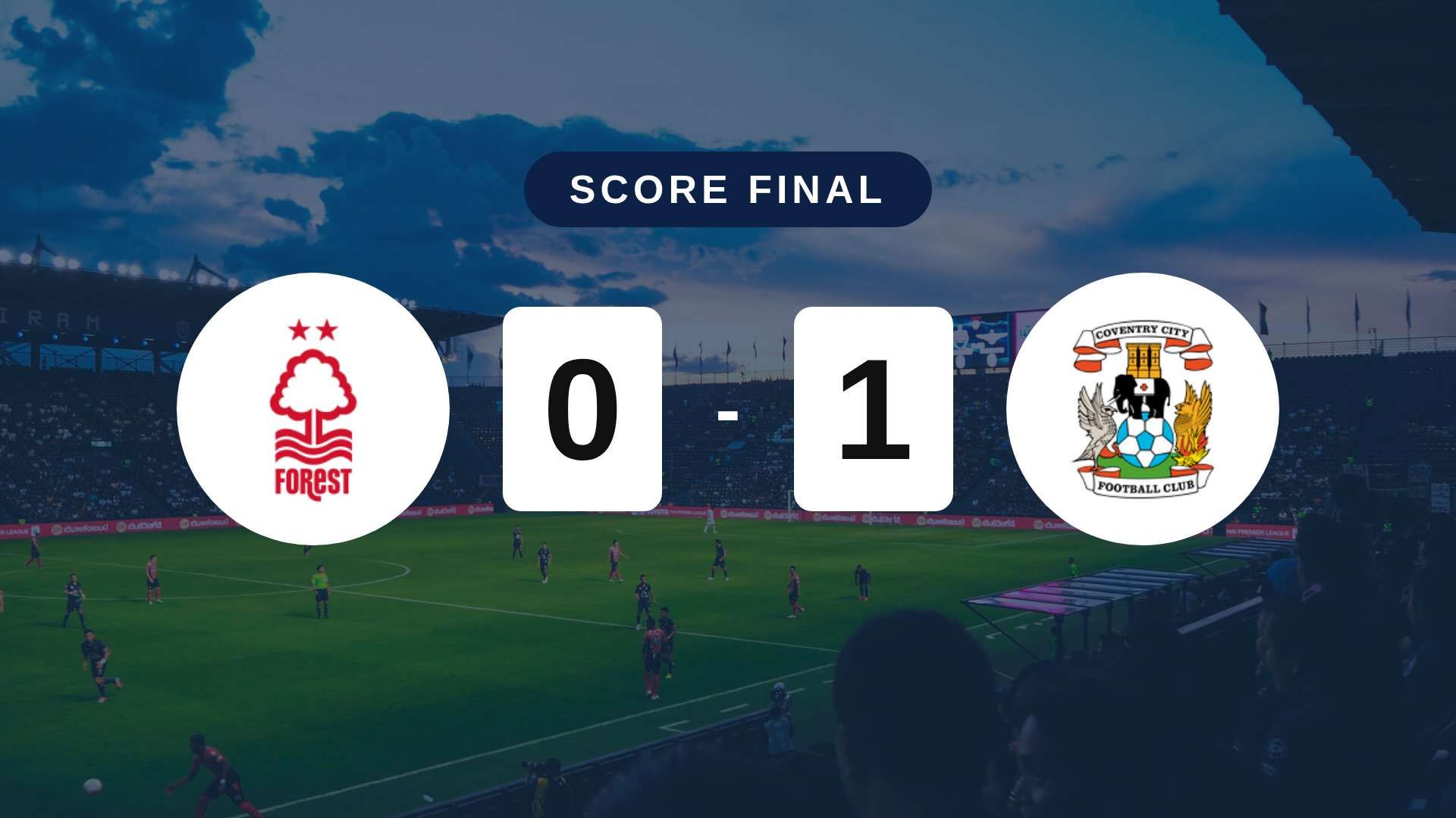 Résumé du match Nottingham Forest vs Coventry City du 19 septembre 2026