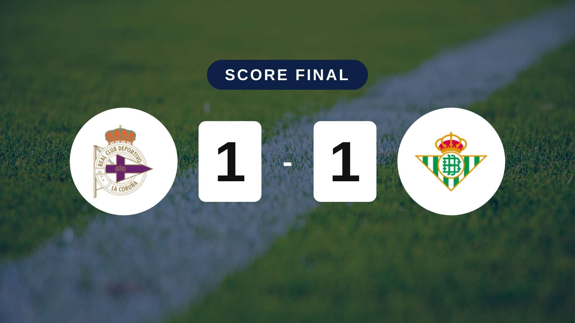 Résumé du match Deportivo A Coruña vs Real Betis du 20 septembre 2026