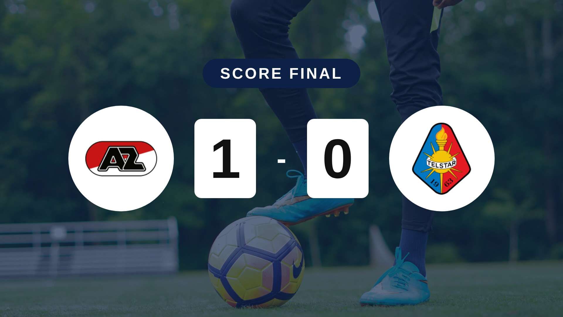 Résumé du match AZ Alkmaar vs Telstar du 20 septembre 2026