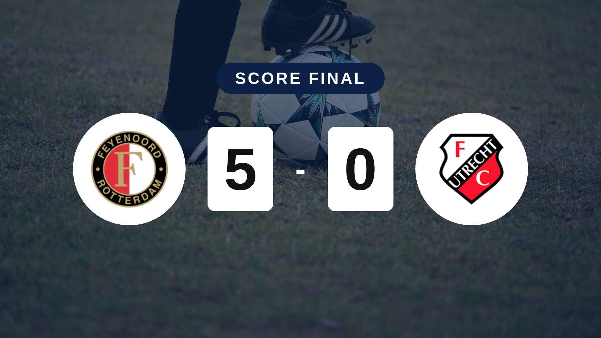 Résumé du match Feyenoord vs FC Utrecht du 20 septembre 2026