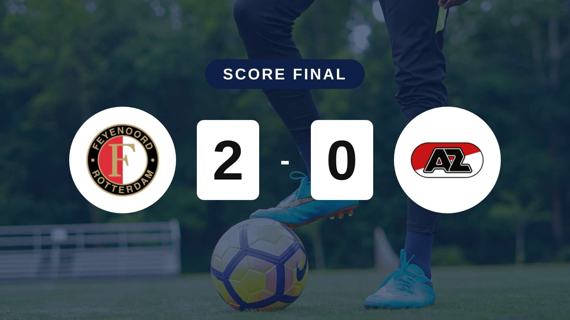 Résumé du match Feyenoord vs AZ Alkmaar du 10 octobre 2026