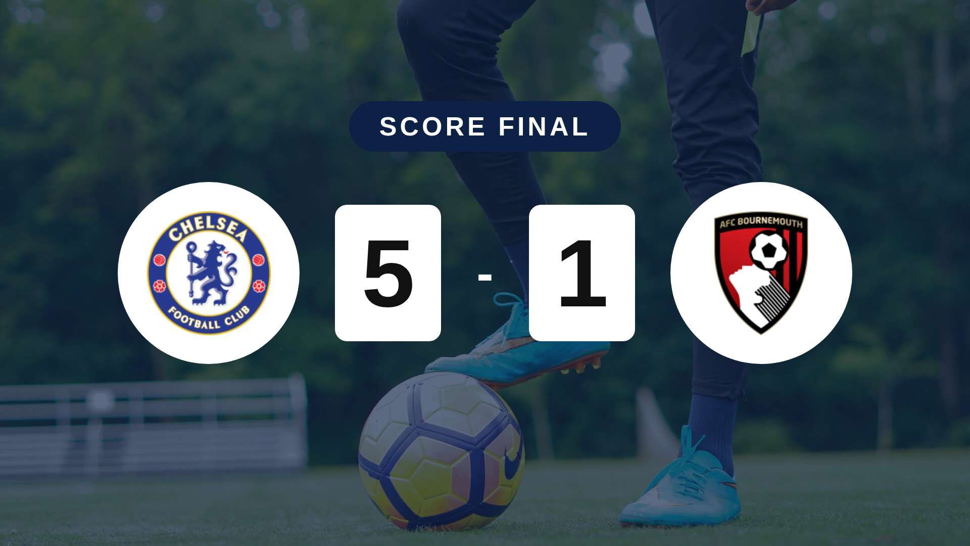 Résumé du match Chelsea vs AFC Bournemouth du 10 octobre 2026
