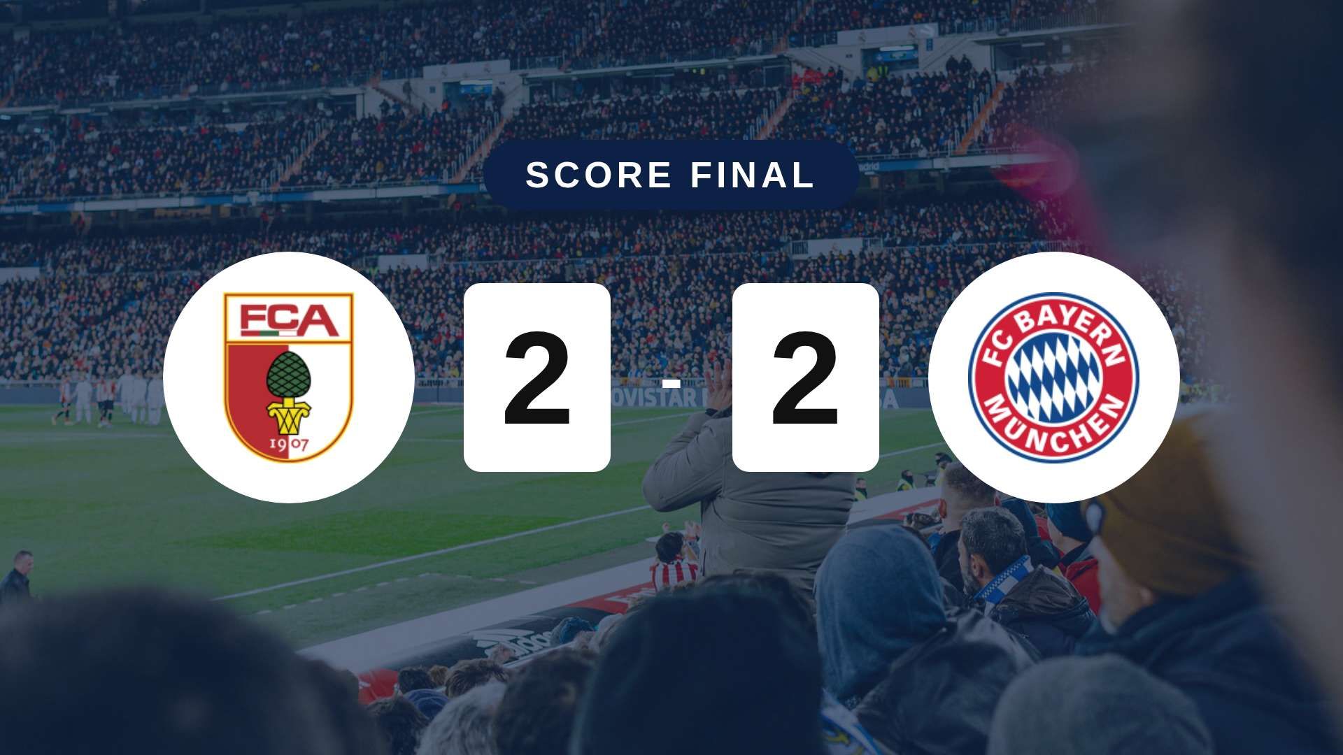 Résumé du match FC Augsburg vs FC Bayern München du 10 octobre 2026