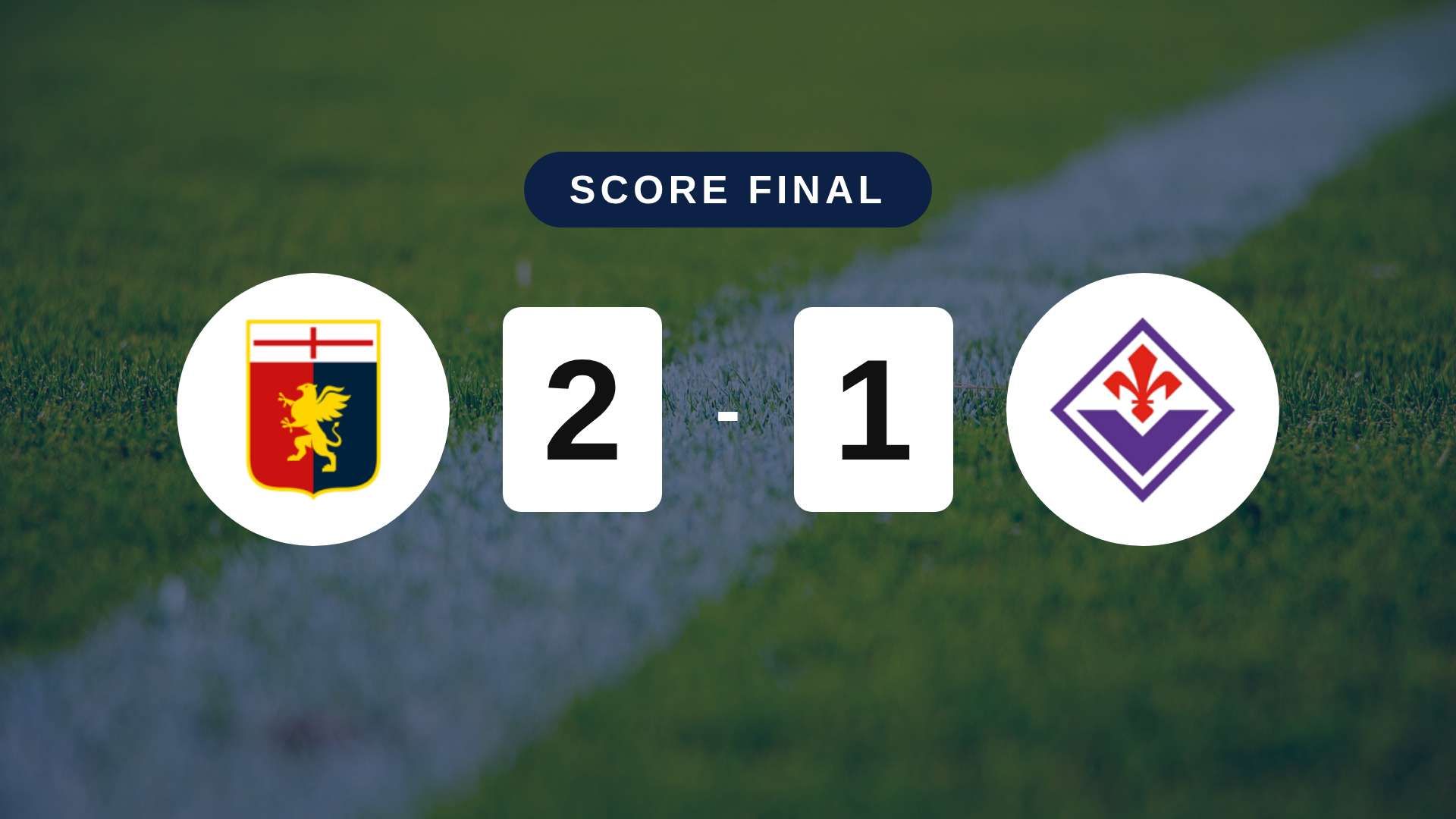 Résumé du match Genoa vs Fiorentina du 10 octobre 2026