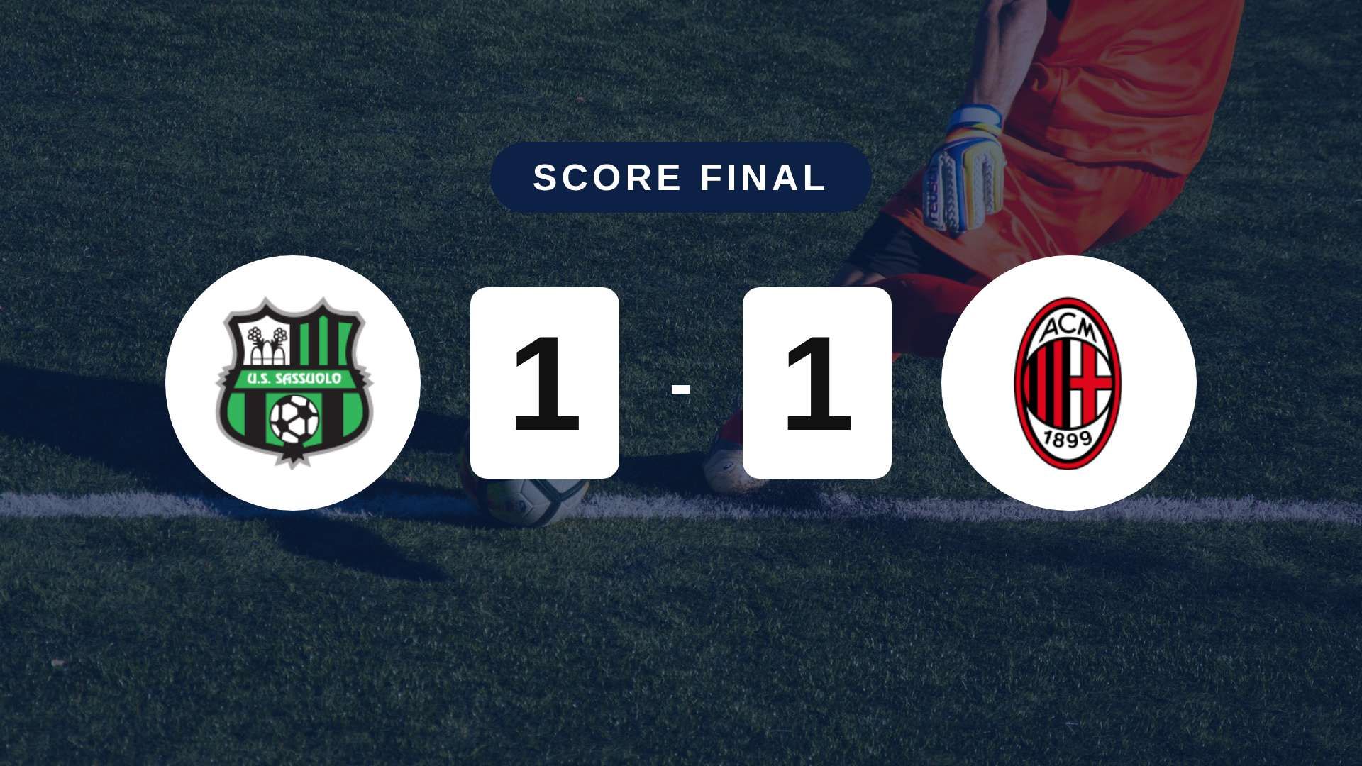 Résumé du match Sassuolo vs AC Milan du 11 octobre 2026