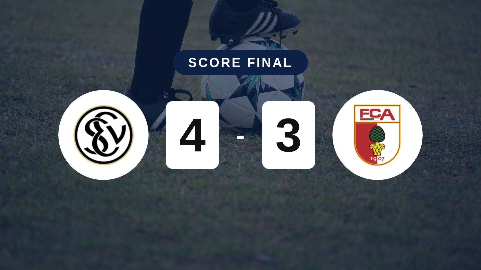 Résumé du match Elversberg vs FC Augsburg du 17 octobre 2026
