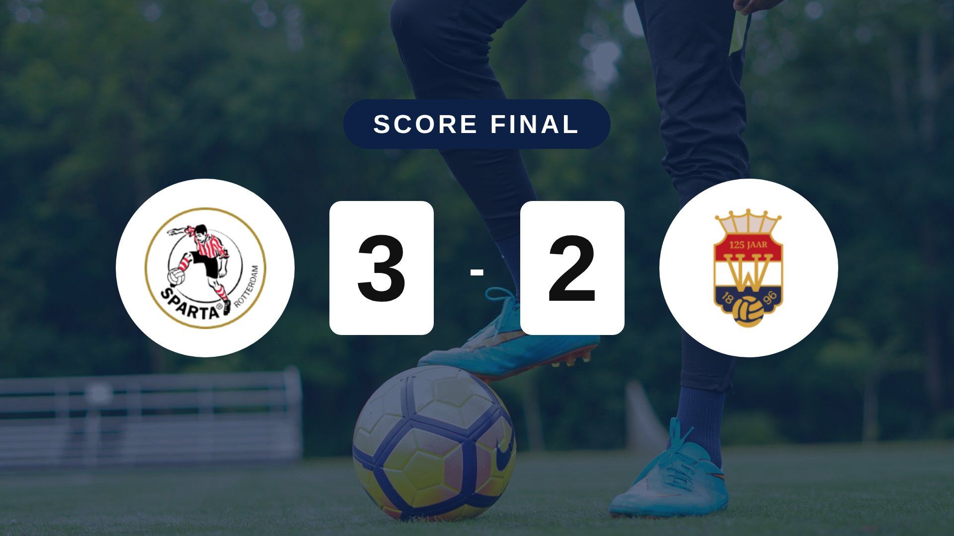 Résumé du match Sparta Rotterdam vs (F)illem II du 17 octobre 2026