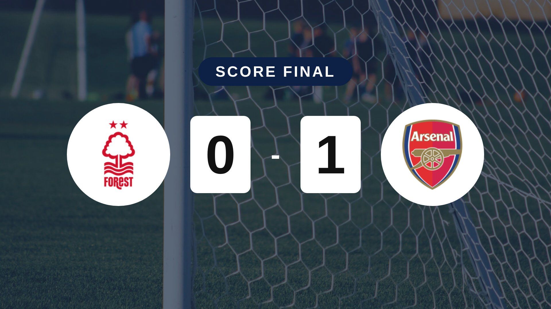 Résumé du match Nottingham Forest vs Arsenal du 18 octobre 2026