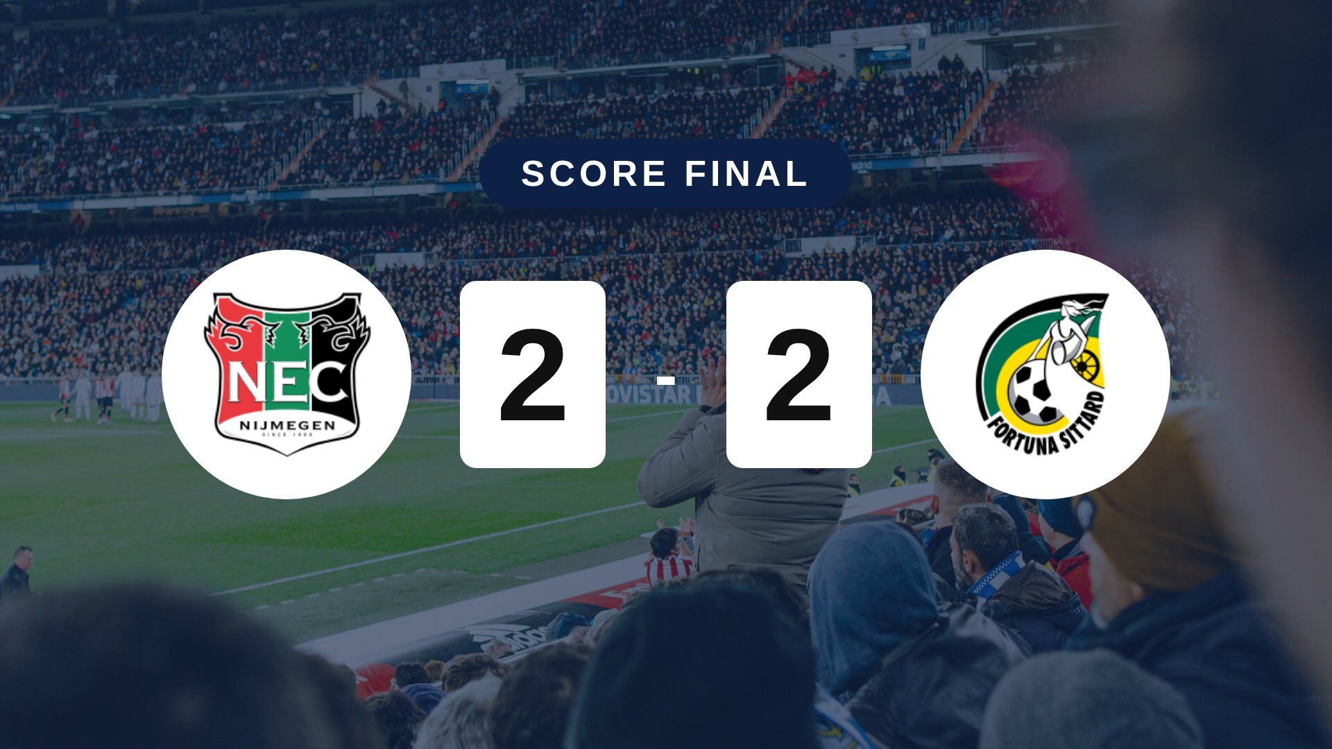 Résumé du match NEC Nijmegen vs Fortuna Sittard du 18 octobre 2026