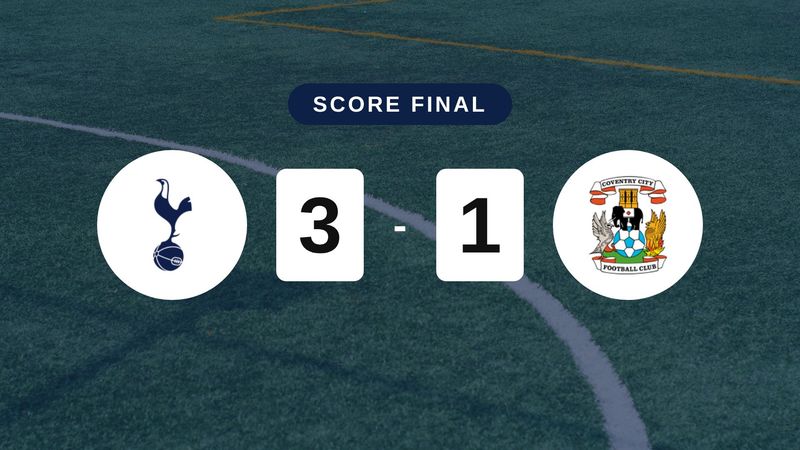 Résumé du match Tottenham Hotspur vs Coventry City du 19 octobre 2026