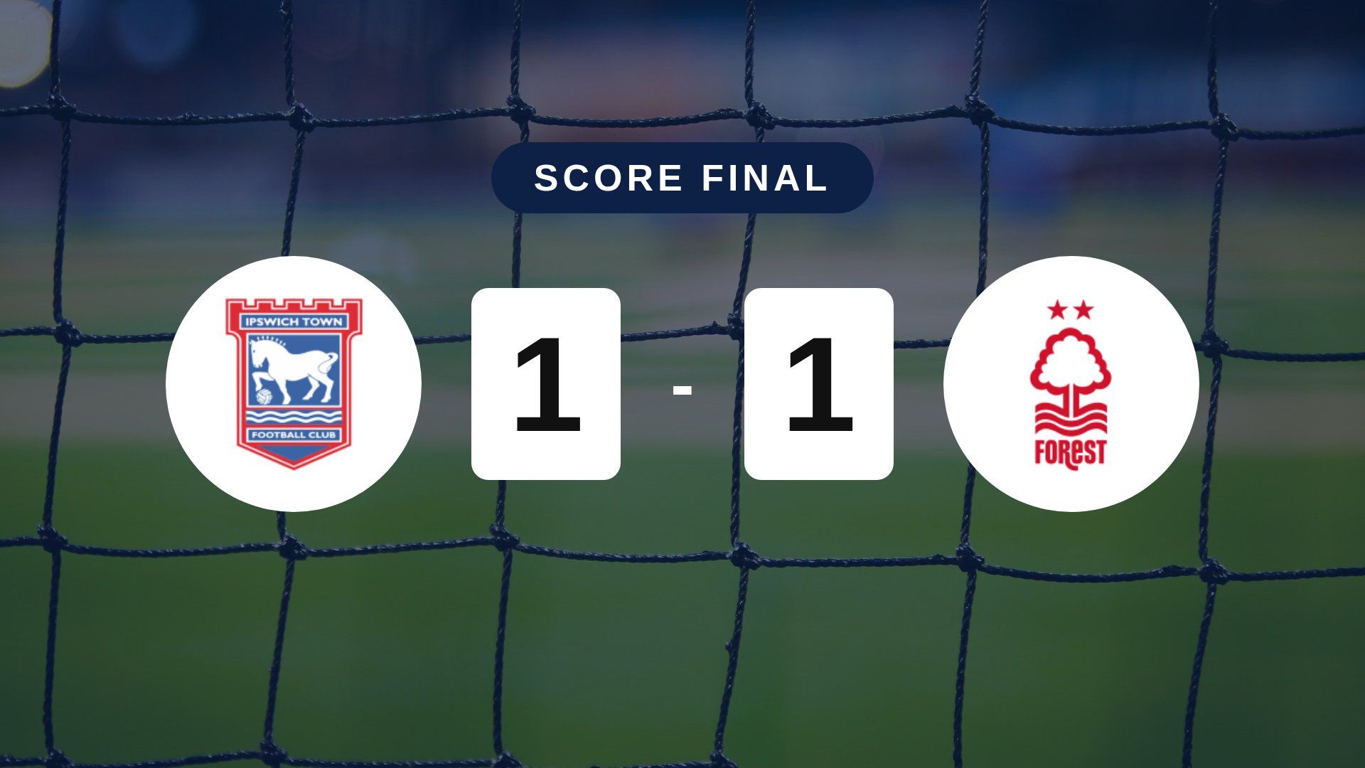 Résumé du match Ipswich Town vs Nottingham Forest du 23 octobre 2026