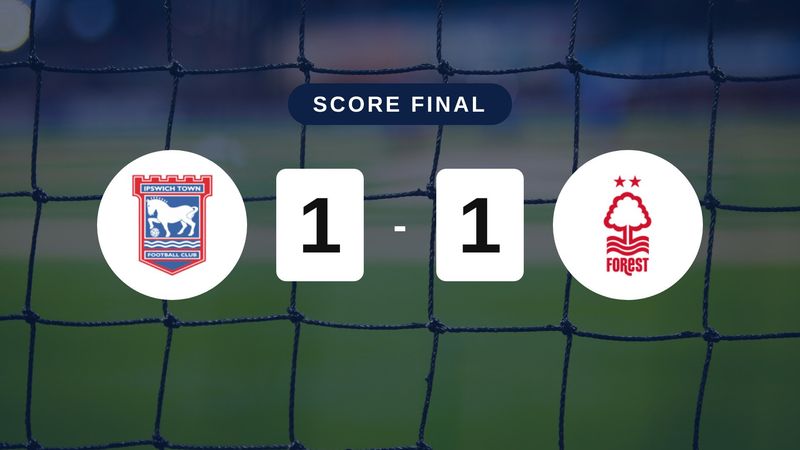 Résumé du match Ipswich Town vs Nottingham Forest du 23 octobre 2026