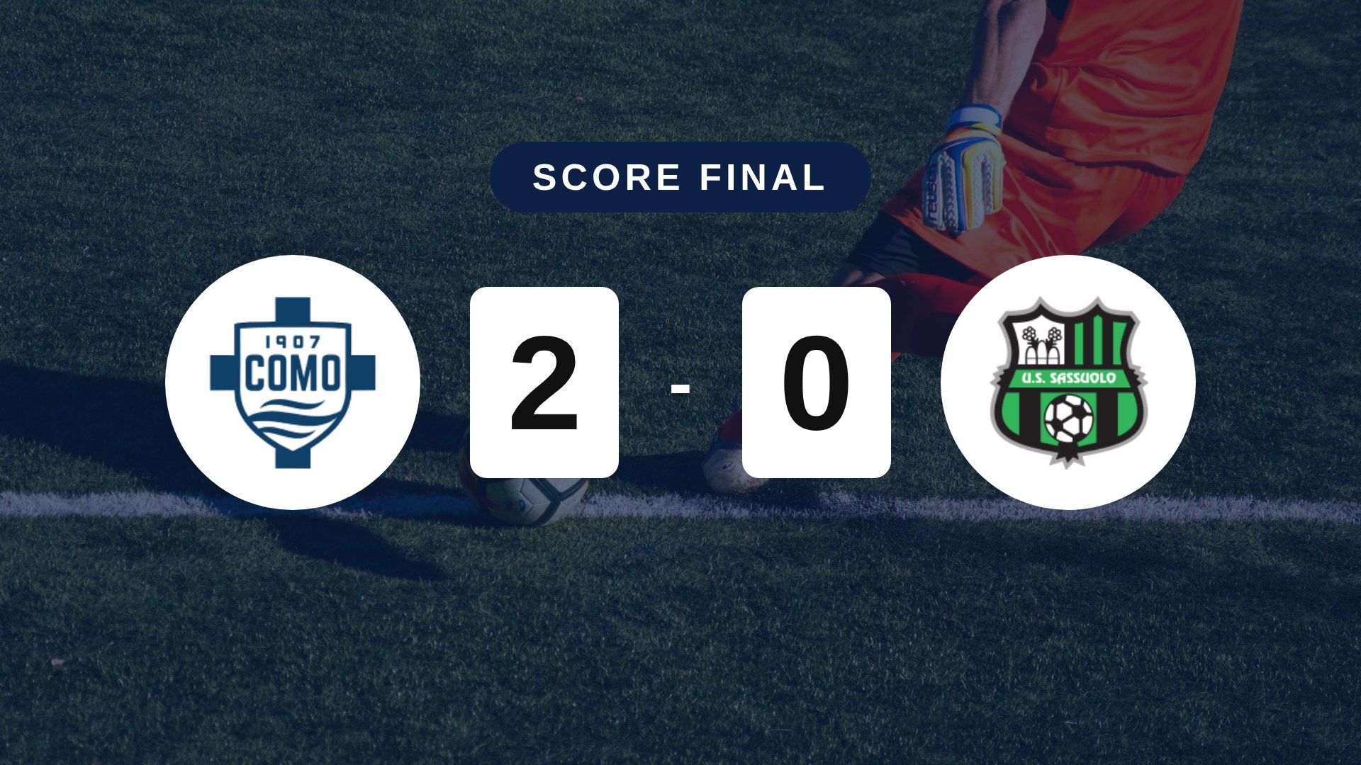 Résumé du match Como vs Sassuolo du 24 octobre 2026