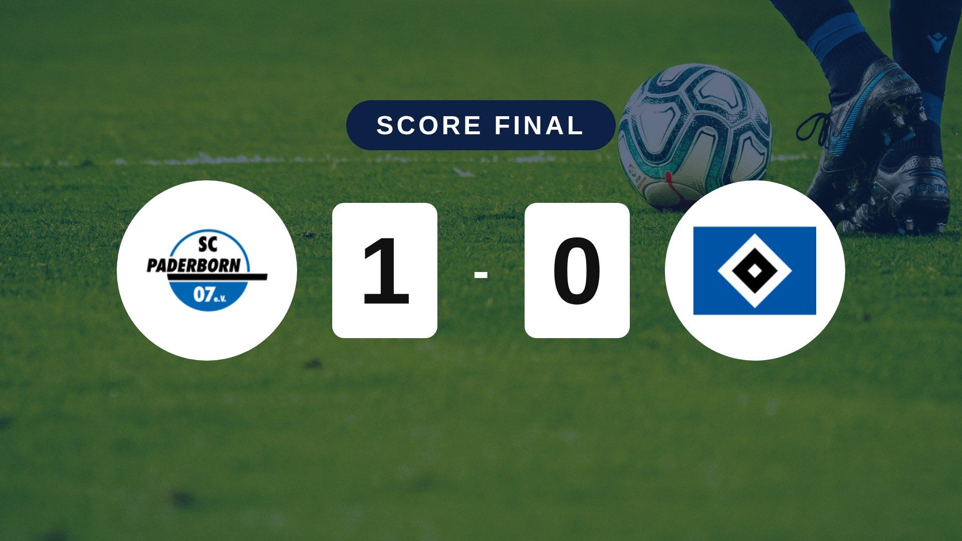 Résumé du match Paderborn vs Hamburger SV du 24 octobre 2026