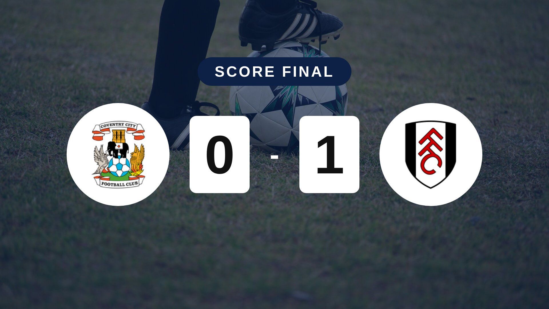 Résumé du match Coventry City vs Fulham du 24 octobre 2026