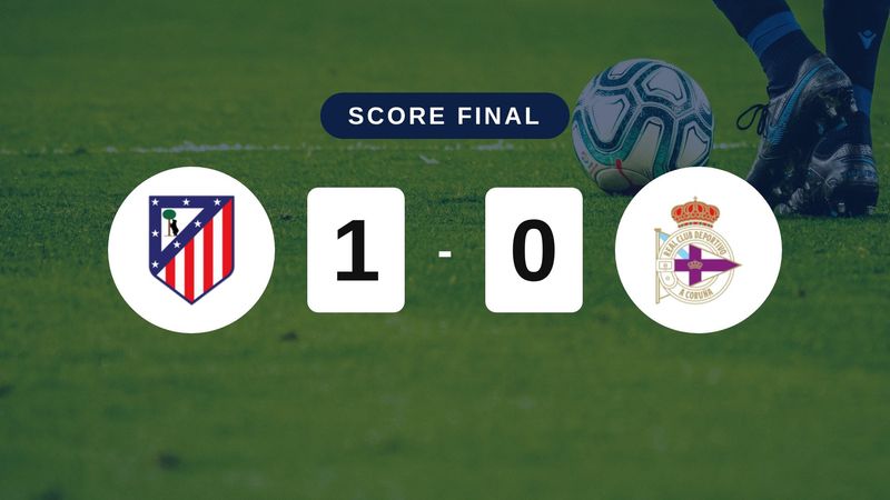 Résumé du match Atlético de Madrid vs Deportivo A Coruña du 24 octobre 2026