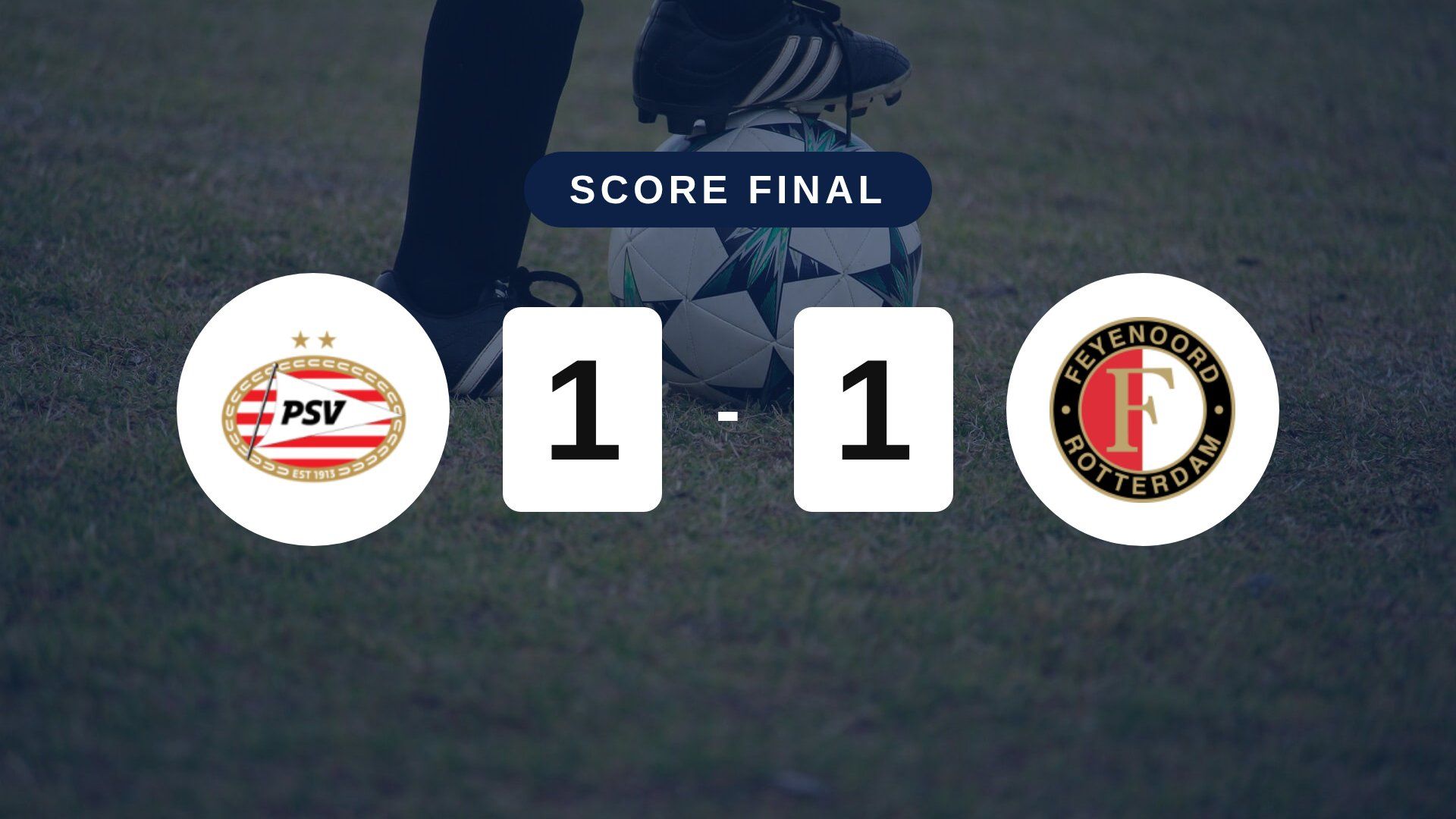 Résumé du match PSV vs Feyenoord du 25 octobre 2026