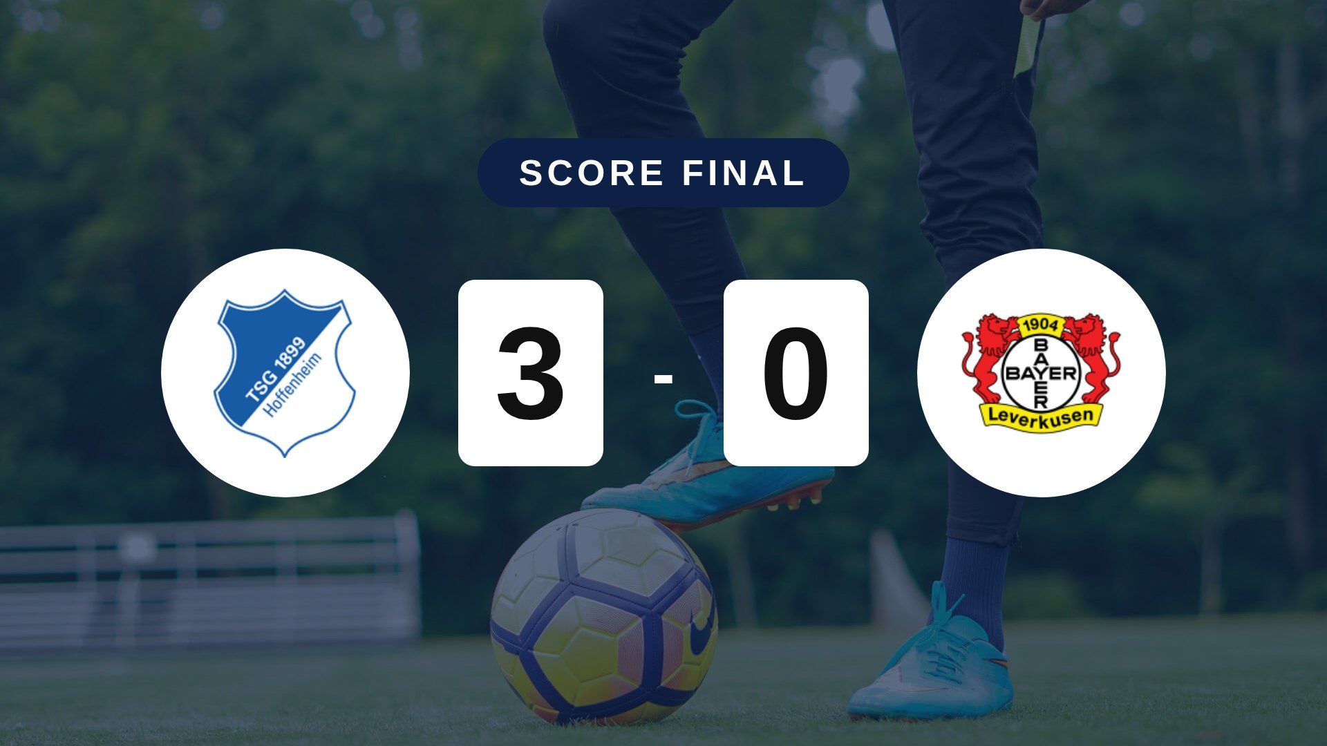 Résumé du match TSG Hoffenheim vs Bayer 04 Leverkusen du 25 octobre 2026