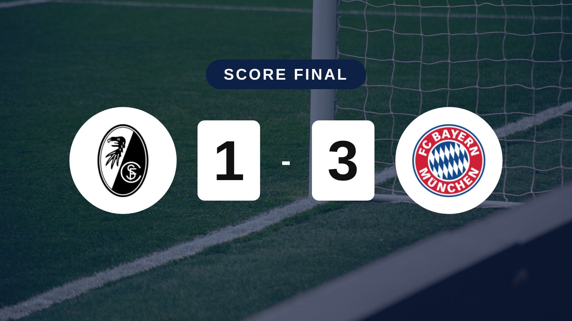 Résumé du match SC Freiburg vs FC Bayern München du 25 octobre 2026