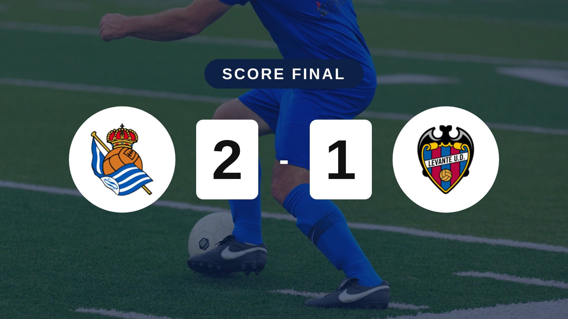 Résumé du match Real Sociedad vs Levante du 25 octobre 2026